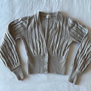 Wilfred Plunge Front Cardigan